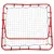 Produktbild 2 för Justerbart fotbollsmål Kickback Rebounder 100 x 100 cm 