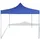 Blått hopfällbart tält 3 x 3 m