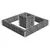 Produktbild 4 för Planteringsgabion galvaniserat stål 120x120x20 cm