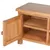 Produktbild 4 för TV-bänk 103 x 36 x 46 cm massiv ek