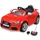 Elbil för barn Audi TT RS med fjärrstyrning röd