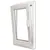 Produktbild 4 för Treglasfönster PVC Dreh-kipp handtag på höger sida 600 x 1000 mm