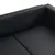 Produktbild 5 för Soffa 2-sits konstläder svart 