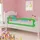 Sängskena för barnsäng 150 x 42 cm grön