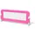 Sängskena för barnsäng 102 x 42 cm rosa
