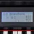 Produktbild 6 för Digitalpiano med pedaler och 88 tangenter Melaminbräda svart  