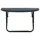 Balkongbord 60x60x32 cm svart konstrotting