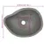 Produktbild 8 för Handfat flodsten oval 37-46 cm 
