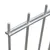Produktbild 4 för 2D Stängselpaneler 2,008x0,83 m silver
