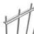 Produktbild 3 för 2D Stängselpaneler 2,008x1,63 m silver