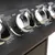 Produktbild 4 för Gasolgrill 6+1 kokzoner svart