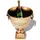 Pokal champagnekylare koppar brun