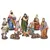 Produktbild 2 för Ambiance Julkrubba 10 st figurer set