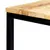Produktbild 3 för Matbord 120x60x75 cm massivt grovt mangoträ