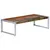 Produktbild 8 för Soffbord 120x60x35 cm massivt återvunnet trä  