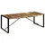 Produktbild 7 för Matbord 220x100x75 cm massivt återvunnet trä