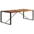 Produktbild 11 för Matbord 220x100x75 cm massivt sheshamträ