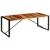 Produktbild 10 för Matbord 220x100x75 cm massivt sheshamträ