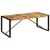 Produktbild 9 för Matbord 200x100x75 cm massivt mangoträ