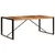 Produktbild 3 för Matbord 200x100x75 cm massivt sheshamträ