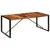 Produktbild 8 för Matbord 200x100x75 cm massivt sheshamträ