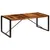 Produktbild 9 för Matbord 200x100x75 cm massivt sheshamträ