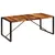 Produktbild 10 för Matbord 200x100x75 cm massivt sheshamträ