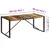 Produktbild 6 för Matbord 180x90x75 cm massivt återvunnet trä