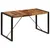 Produktbild 11 för Matbord 140x70x75 cm massivt sheshamträ