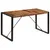 Produktbild 12 för Matbord 140x70x75 cm massivt sheshamträ