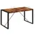 Produktbild 8 för Matbord 140x70x75 cm massivt sheshamträ