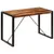 Produktbild 10 för Matbord 120x60x76 cm massivt sheshamträ