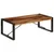 Produktbild 7 för Soffbord 120x60x40 cm massivt sheshamträ