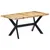Produktbild 11 för Matbord 160x80x75 cm massivt grovt mangoträ