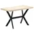 Produktbild 9 för Matbord vit 120x60x75 cm massivt mangoträ