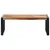 Produktbild 2 för Soffbord 110x60x40 cm massivt sheshamträ
