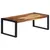 Produktbild 6 för Soffbord 110x60x40 cm massivt sheshamträ