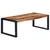 Produktbild 7 för Soffbord 110x60x40 cm massivt sheshamträ