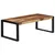 Produktbild 8 för Soffbord 110x60x40 cm massivt sheshamträ