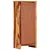 Produktbild 5 för Högskåp 50x30x110 cm massivt trä