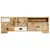Produktbild 2 för TV-bänk 120x30x40 cm massivt mangoträ