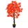 Konstväxt Lönnträd med kruka 120 cm röd