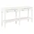 Produktbild 2 för Skänk vit 150x35x77 cm massivt trä