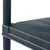 Produktbild 4 för Förvaringshylla svart 200 kg 80x40x138 cm plast 