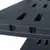 Produktbild 5 för Förvaringshylla svart 220 kg 90x40x138 cm plast 