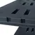 Produktbild 5 för Förvaringshylla svart 260 kg 90x40x180 cm plast 