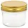 Syltburkar i glas med guldfärgade lock 48 st 110 ml