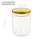 Syltburkar i glas med guldfärgade lock 48 st 230 ml