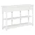 Produktbild 3 för Konsolbord vit 120x30x76 cm MDF