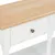 Produktbild 7 för Konsolbord vit 120x30x76 cm MDF